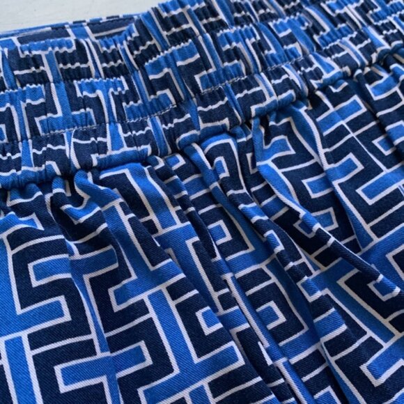 Southern Tide Blue Pattern Shorts - Picture 6 of 8